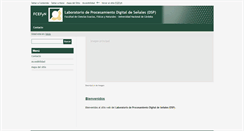 Desktop Screenshot of dsp.efn.unc.edu.ar