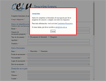 Tablet Screenshot of celu.lenguas.unc.edu.ar