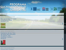 Tablet Screenshot of ambiente.blogs.unc.edu.ar