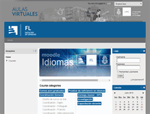 Tablet Screenshot of idiomas.unc.edu.ar