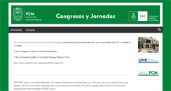 Desktop Screenshot of comunicacion.webs.fcm.unc.edu.ar